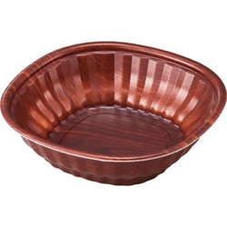 エフピコ 麺・スープ容器 B&H19-19(53) 本体 ひだBR W 発泡