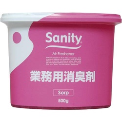サニティー業務用消臭剤　せっけん　本体５００ｇ×５