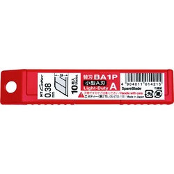 Ａ型カッター替刃　１０枚入