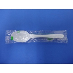 ホウケン産業 使い捨てスプーン バイオプラスプーン160 ナチュラル 個包装