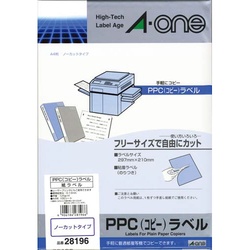 ＰＰＣラベル　Ａ４　ノーカット　１００枚