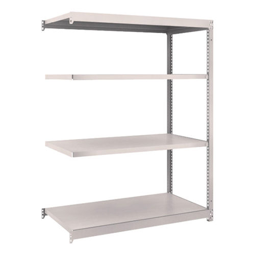 ＴＲＵＳＣＯ スチールラック Ｍ1.5型軽中量棚 1160×595×1500mm 4段 連結 ネオグレー M1.55464B