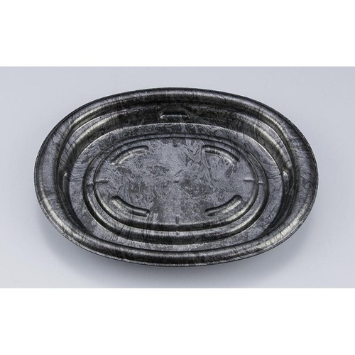 テイクアウト容器 TNハピプレ64浅 ペトラ黒本体 シーピー化成