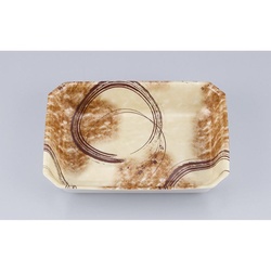 発泡トレー V-惣菜36深 陶里茶 シーピー化成