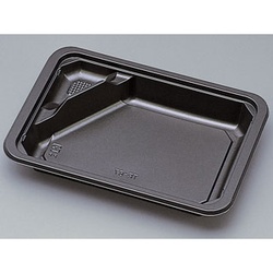 福助工業 弁当容器 フルレンジTR-87H黒 本体