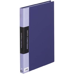 カラーベース固定式　Ａ４縦４０ポケット　ネイビー