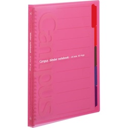 キャンパス　スライドバインダー（スリム）　Ａ４　桃
