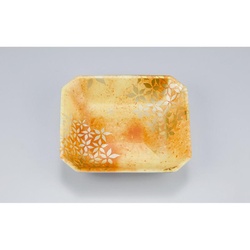 発泡トレー V-惣菜20 花里橙 シーピー化成