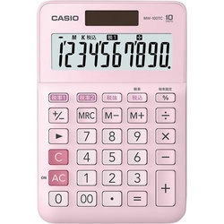 Ｗ税率電卓ミニジャスト　ＭＷ−１００ＴＣ−ＰＫ−Ｎ