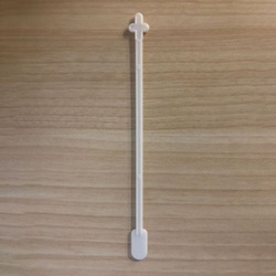 アサヒ徳島 マドラースプーン 120 白 バラ 100本