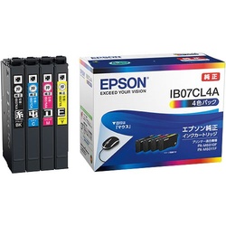 純正インクカートリッジ　ＩＢ０７ＣＬ４Ａ　４色Ｐ