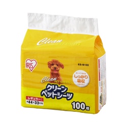 クリーンペットシーツ　レギュラー１００枚Ｘ４