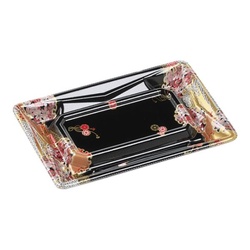 エフピコ 刺身容器 Sステージ17-11 本体 はな帯赤