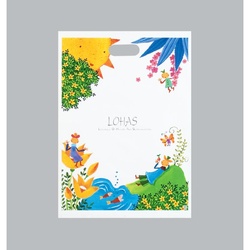 ポリ手提袋 ニュー アームバッグ ロハス (S) 福助工業