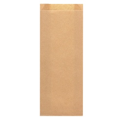 【廃番商品】HEIKO NF耐油ガゼットパック ロング 未晒無地 100枚