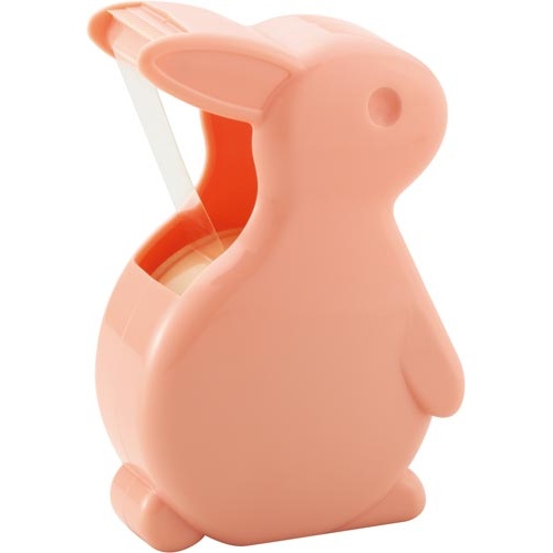 セロテープ　うさぎカッター　コーラルレッド　５個