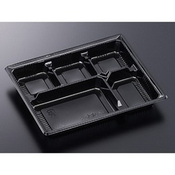 中央化学 弁当容器 HS 古今 L-3 BK 本体