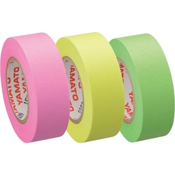 メモックロール詰替用　１５ｍｍ幅　桃・黄・緑