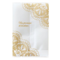 テープ無 OPP袋 エレガントゴールドスイーツパック マット-4(100枚) ヘッズ