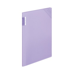 クリヤーホルダーブックモッテ　Ａ４　紫４Ｐ