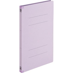 フラットファイル背補強　Ａ４縦バイオレット　１０冊