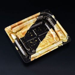 リスパック 弁当容器 バイオデリカ優枠15-13B 本体 K-あらまし金