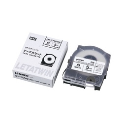 レタツイン用テープカセット　ＬＭ−ＴＰ５０５Ｗ　白