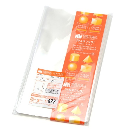 テープ無 OPP袋 32-7044 マルチフクロ S-12-23 100枚入 ササガワ