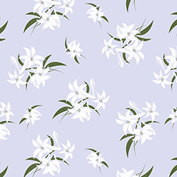 【廃番商品】包装紙 全判 ユリ