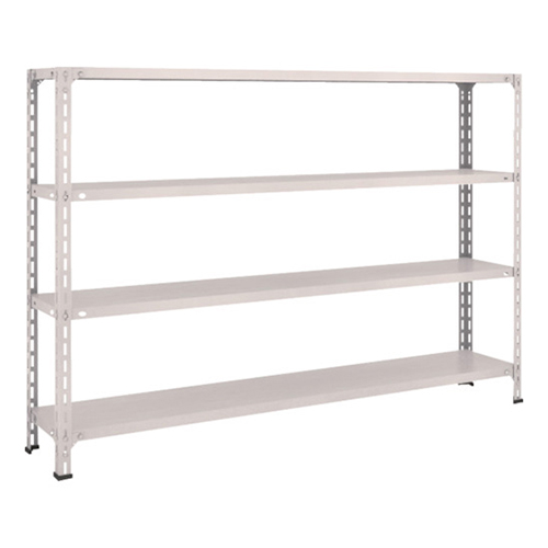 ＴＲＵＳＣＯ スチールラック 軽量棚開放型 1800×300×1200mm 4段 ネオグレー 46V14