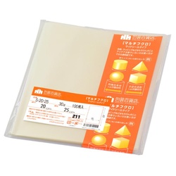 テープ無 OPP袋 32-7074 マルチフクロ S-20-25 100枚入 ササガワ