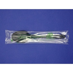 使い捨てカトラリー バイオプラスプーン160 単袋 BK ホウケン産業