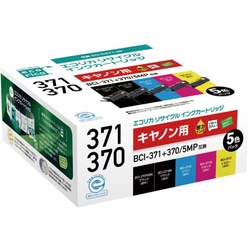 リサイクルインク　ＢＣＩ−３７１＋３７０　５ＭＰ