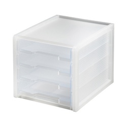 ナチュラ　ＳＯＦＦＩＣＥ　Ａ４レタートレー４段