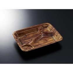 中央化学 弁当容器 BCTはるか22-17C さやBR-BK 本体