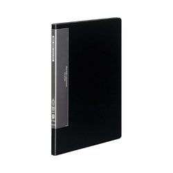 クリヤーブック固定式Ａ４縦２０枚黒Ｘ１０