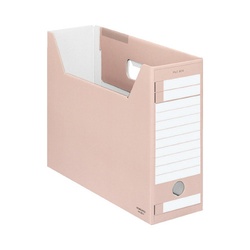 ファイルボックス−ＦＳ＜Ｅ＞Ａ４ジャスボックス　桃