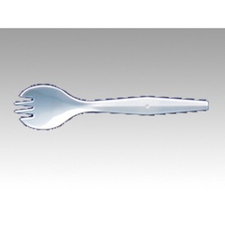 アサヒ徳島 使い捨てスプーン フォークスプーン＃140 白 単袋入