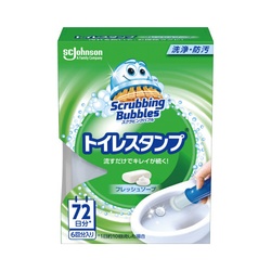 スクラビングバブルトイレスタンプＦソープ本体×４