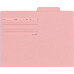個別フォルダーエコノミー　ピンク　１０枚×３