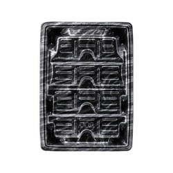 惣菜容器 MTD27-20 本体 エコ黒木銀 エフピコ