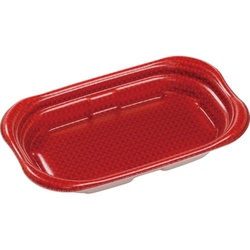 惣菜容器 MFP優デリ21-13(34) クロスD赤 エフピコ