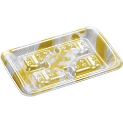 鮮魚トレー PHT12-18 スプラッシュゴールド エフピコ