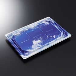 中央化学 刺身容器 BCF 宝台 25-17 渚B-BK 本体