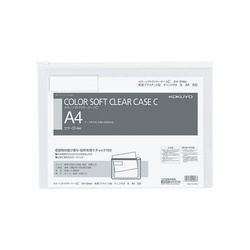 カラーソフトクリヤーケースＣ　Ｓ型軟質　Ａ４　白