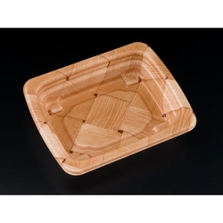 【廃番商品】リスパック 惣菜容器 RHF ラトフ 16-13B やわらぎ茶 本体