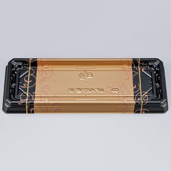 シーピー化成 寿司容器 UFハカマ板16 みつる金 本体