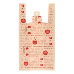 レジ袋 アップルレジバッグ-M(100枚) ヘッズ