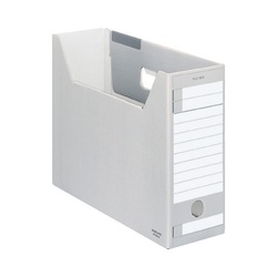 ファイルボックス−ＦＳ＜Ｅ＞Ａ４ジャスボックス　灰