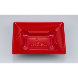 【廃番商品】シーピー化成 どんぶり容器 BFツイスト20-15 朱 本体 発泡